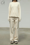 BASERANGE France Navarro trousers BAS-TRNA-CO-SU24-UNDYED